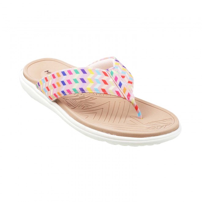 Mochi Women Beige Casual Slippers (SKU: 32-1763-20-36)