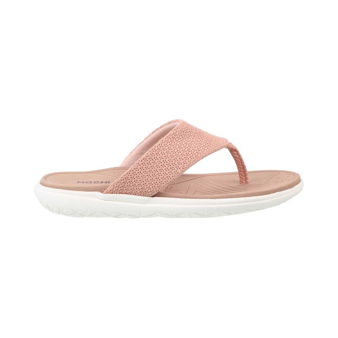 Mochi Women Peach Casual Slippers (SKU: 32-1764-80-36)