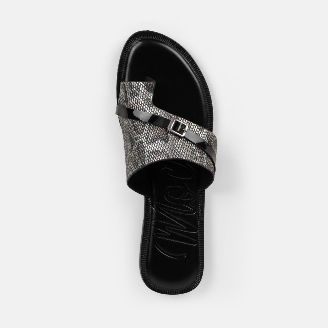 Mochi Women Black Casual Slip Ons (SKU: 32-1768-11-36)