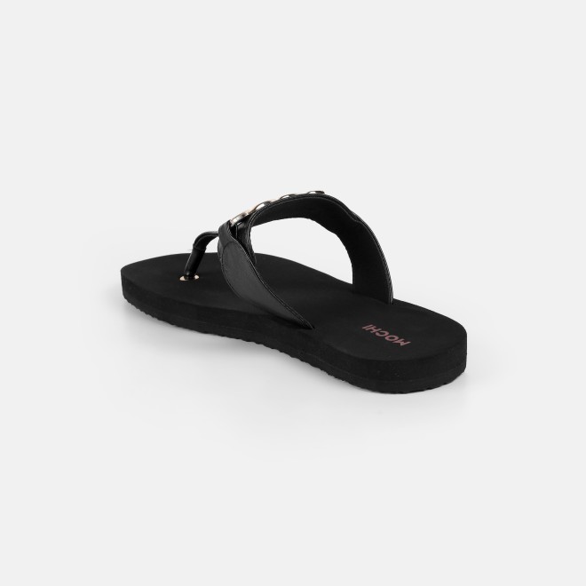Mochi Women Black Casual Slip Ons (SKU: 32-1797-11-36)