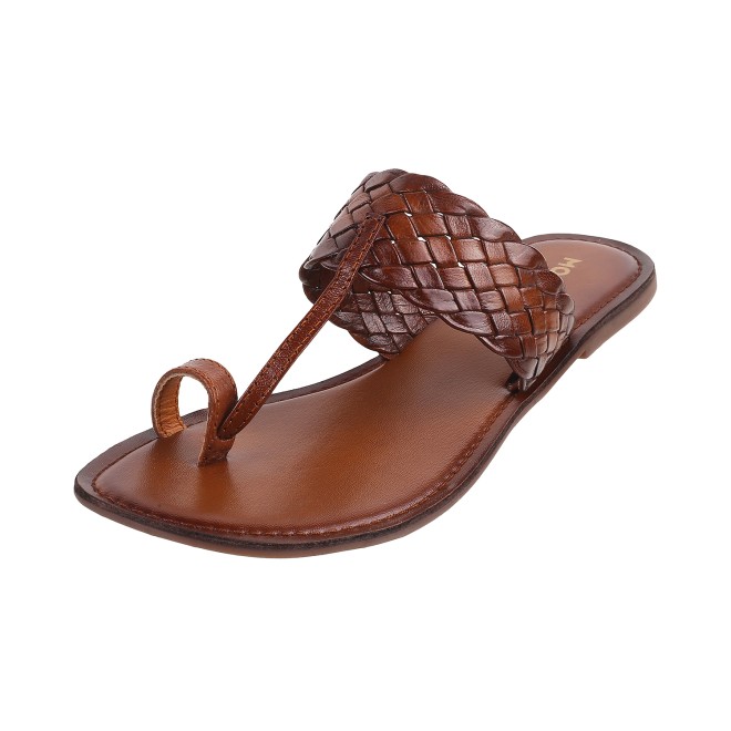 Mochi Women Tan Casual Slip Ons (SKU: 32-1800L-23-42)