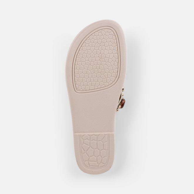 Mochi Women Off-white Casual Slippers (SKU: 32-1810-66-36)