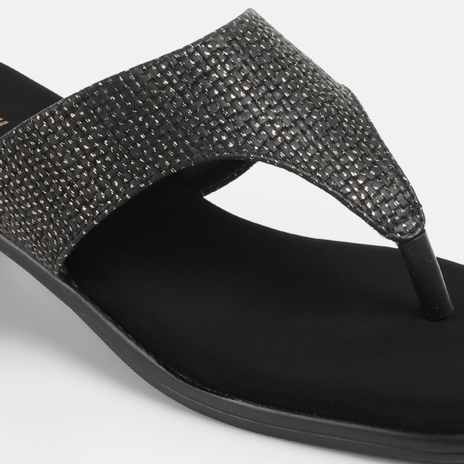 Mochi Women Black Casual Slippers (SKU: 32-1811-11-36)