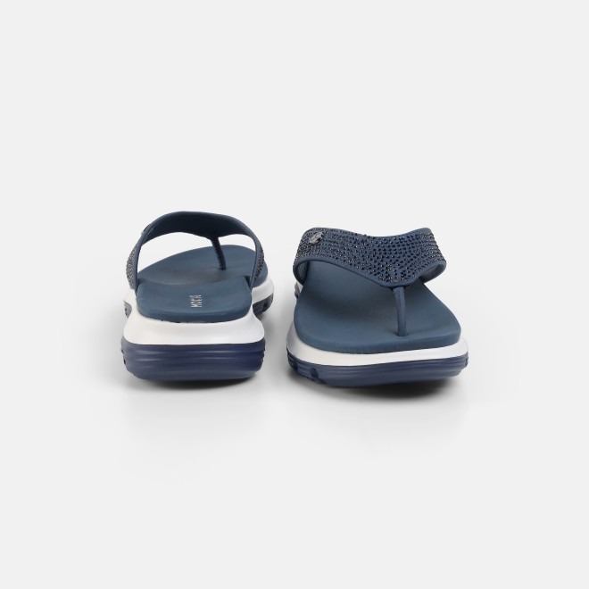 Mochi Women Blue-navy Casual Slippers (SKU: 32-1855-17-37)