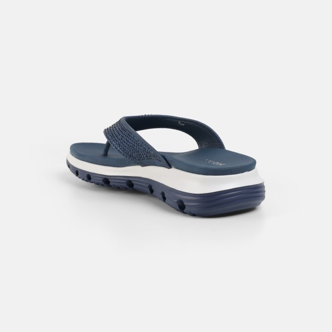 Mochi Women Blue-navy Casual Slippers (SKU: 32-1855-17-37)