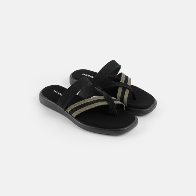 Mochi Women Black Casual Slippers (SKU: 32-1864-11-36)