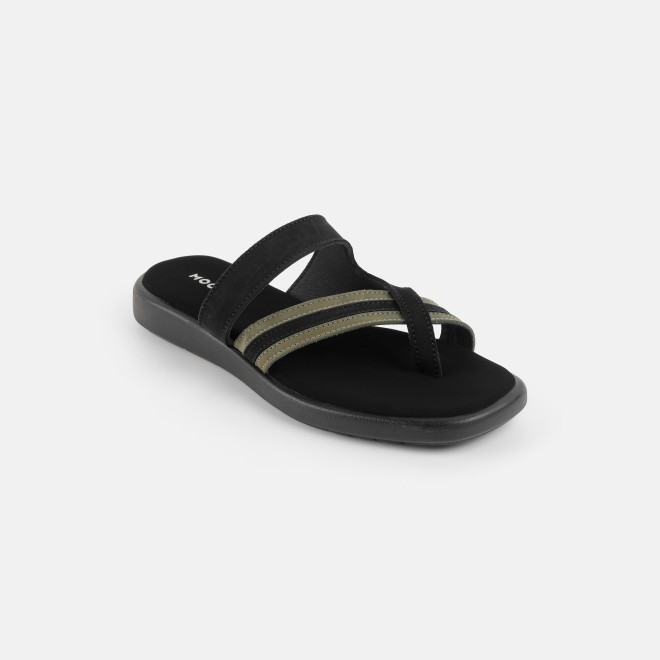 Mochi Women Black Casual Slippers (SKU: 32-1864-11-36)