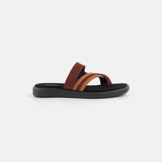 Mochi Women Tan Casual Slippers (SKU: 32-1864-23-36)