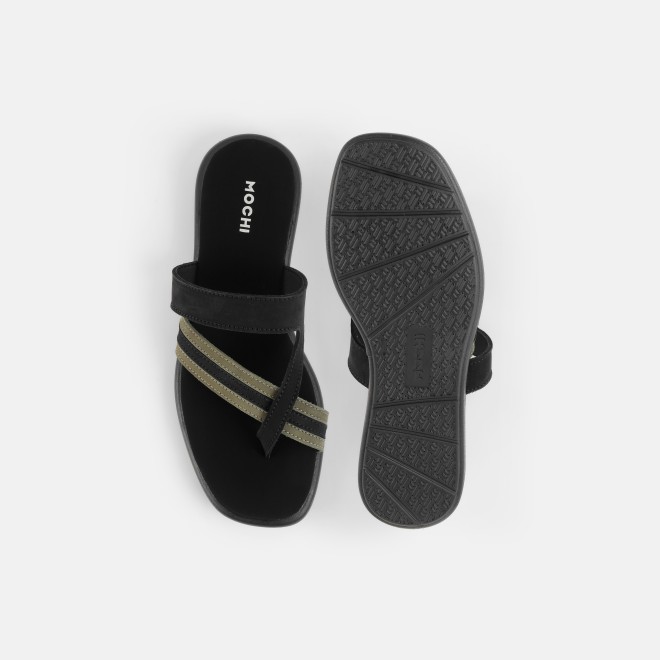 Mochi Women Black Casual Slippers (SKU: 32-1864-11-36)