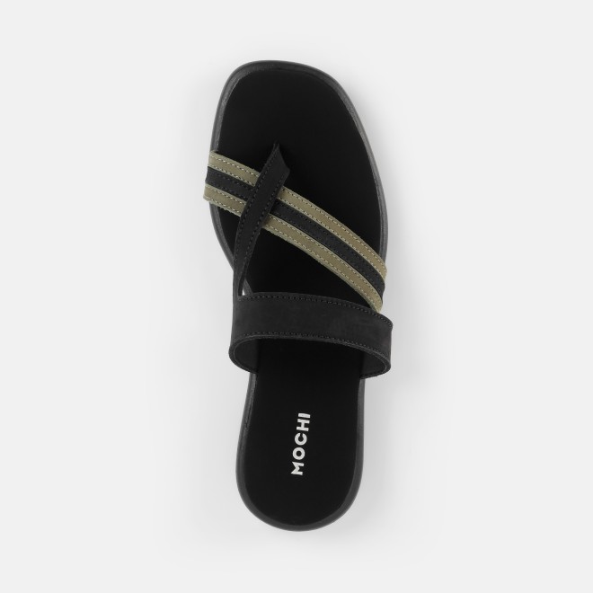 Mochi Women Black Casual Slippers (SKU: 32-1864-11-36)