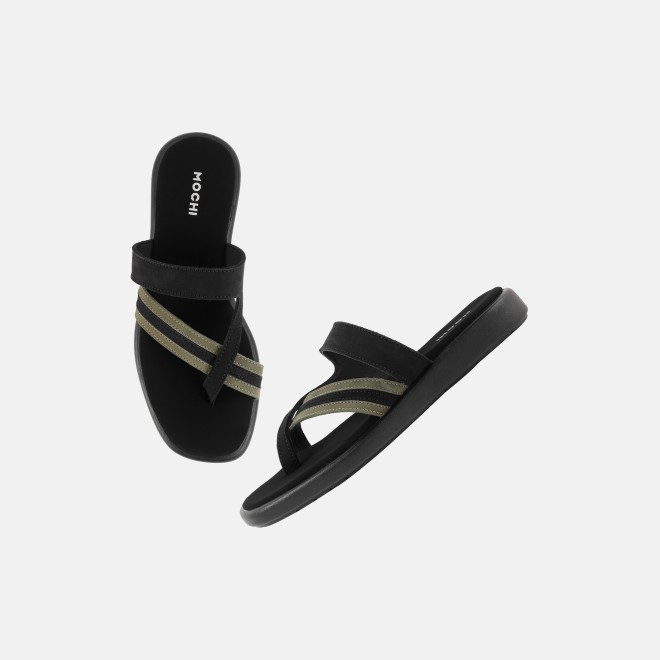 Mochi Women Black Casual Slippers (SKU: 32-1864-11-36)