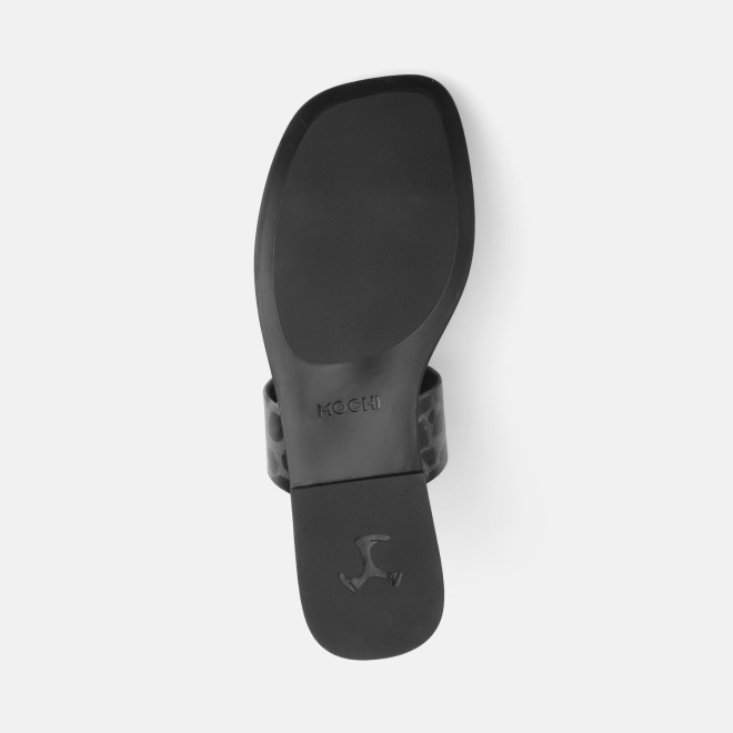Mochi Women Black Casual Slippers (SKU: 32-1892-11-36)