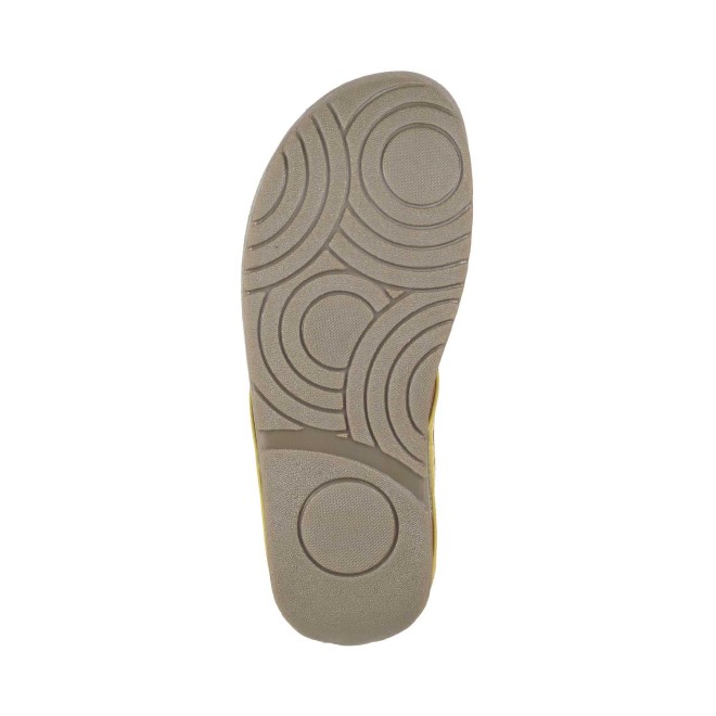 Mochi Women Yellow Casual Slippers (SKU: 32-24-33-36)