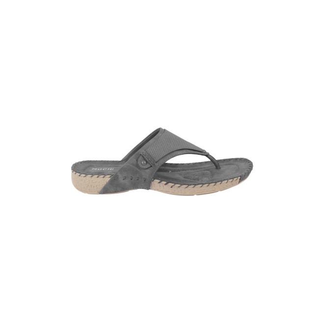 Buy Mochi Women Grey Casual Slippers Online | SKU: 32-272-14-36