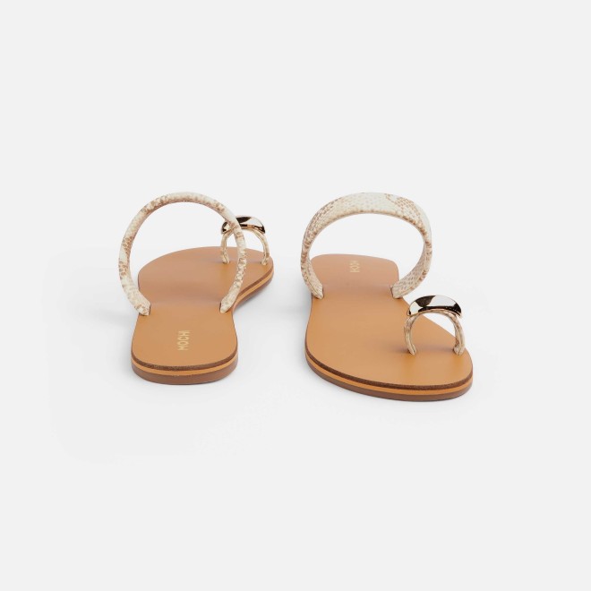 Mochi Women Beige Casual Slip Ons (SKU: 32-276L-20-42)