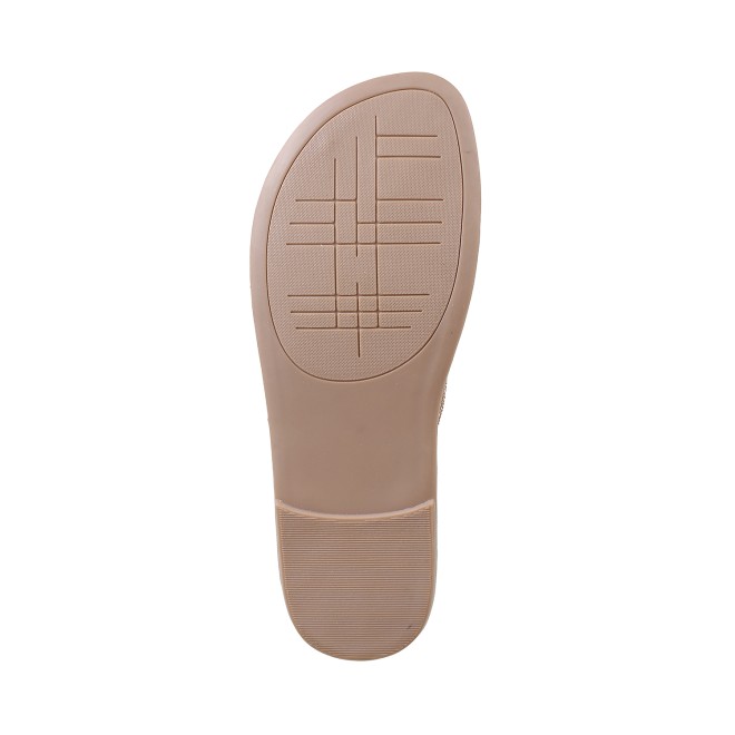Mochi Women Gold Casual Slippers (SKU: 32-302L-15-42)