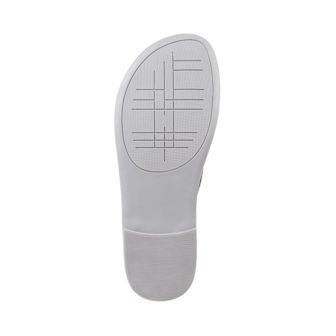 Mochi Women Gun-metal Casual Slippers (SKU: 32-302L-29-42)