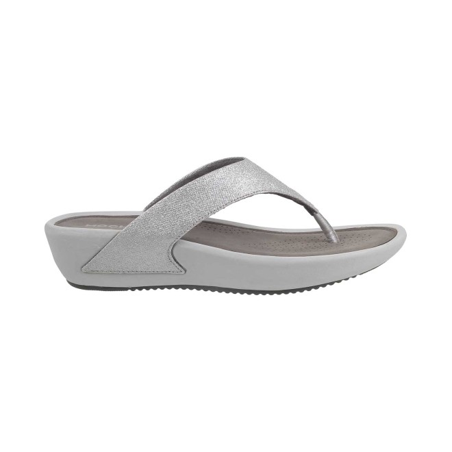 Mochi Women Silver Casual Slippers (SKU: 32-32-27-36)