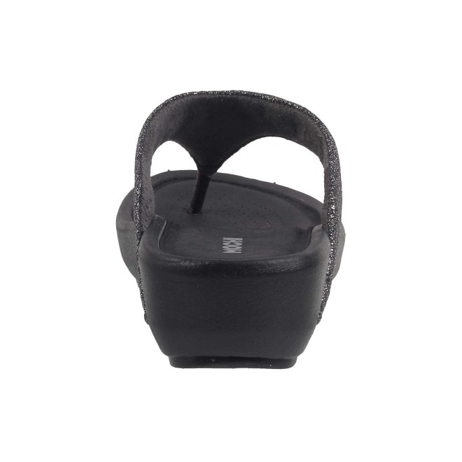 Mochi Women Gun-Metal Casual Slippers (SKU: 32-32-29-36)
