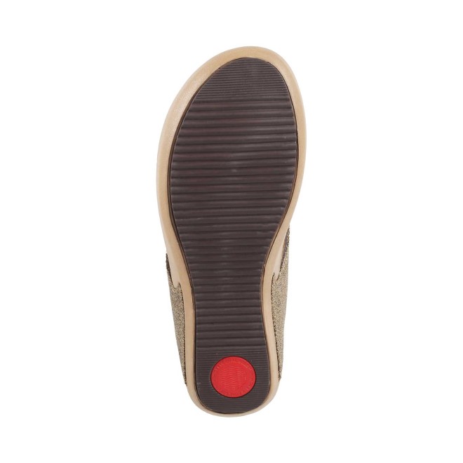 Mochi Women Gold Casual Slippers (SKU: 32-32-15-36)