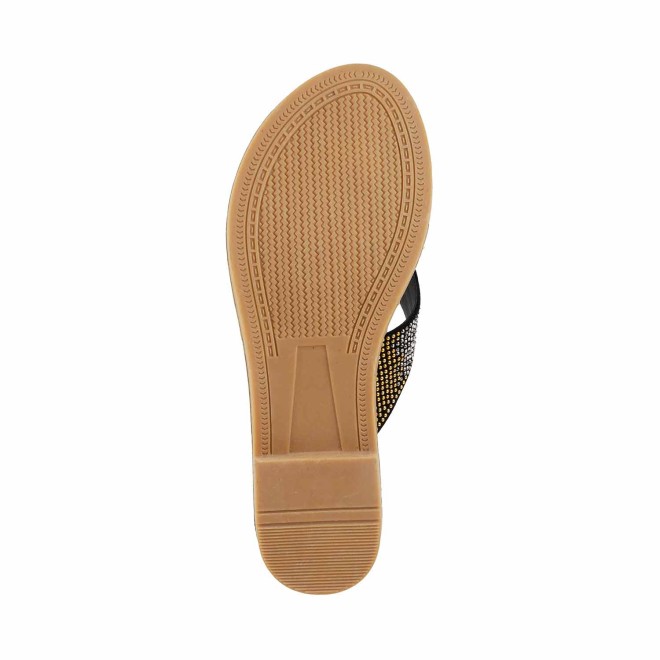 Mochi Women Black Casual Slippers (SKU: 32-503-11-36)