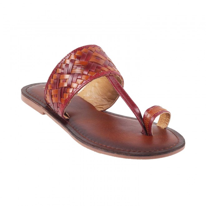 Mochi Women Tan Casual Slippers (SKU: 32-555-23-36)