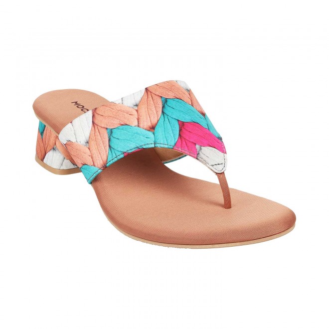 Mochi Women Beige Casual Sandals (SKU: 32-569-20-36)