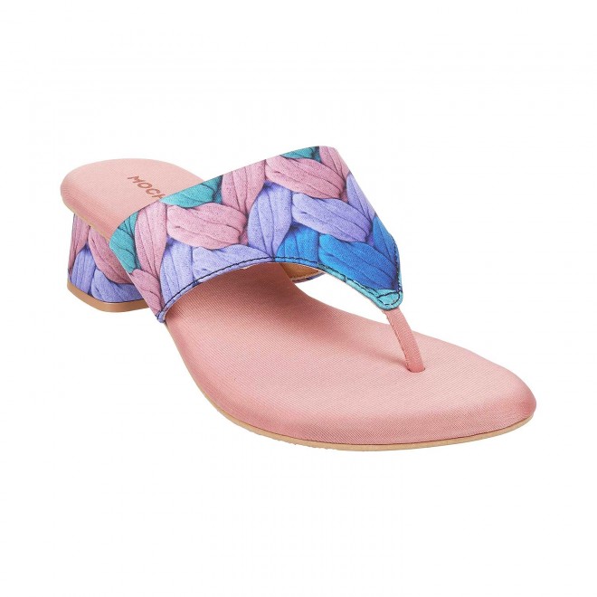 Mochi Women Pink Casual Sandals (SKU: 32-569-24-36)
