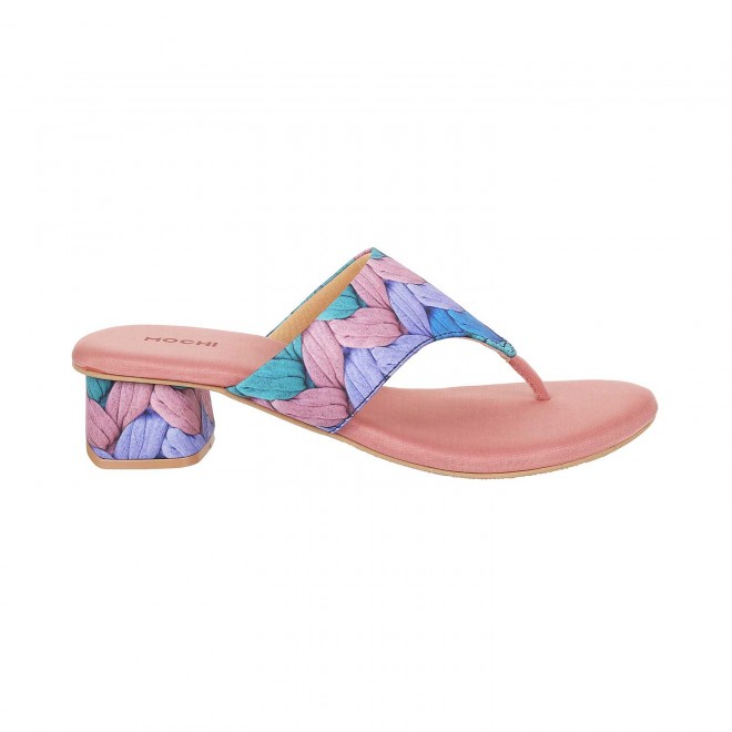 Mochi Women Pink Casual Sandals (SKU: 32-569-24-36)