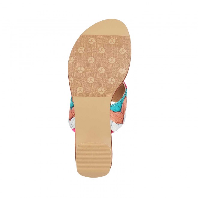 Mochi Women Beige Casual Sandals (SKU: 32-569-20-36)