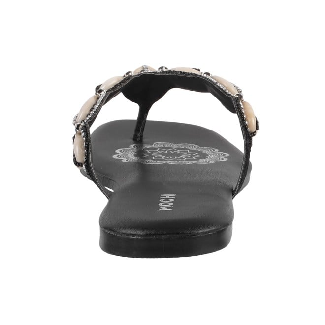 Mochi Women Black Casual Slip-Ons (SKU: 32-594-11-39)