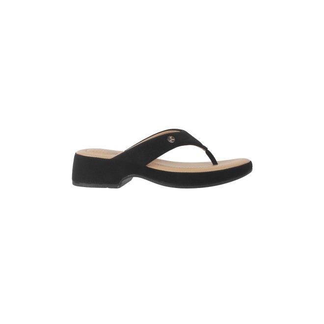 Mochi Women Black Casual Slip Ons (SKU: 32-608-11-36)