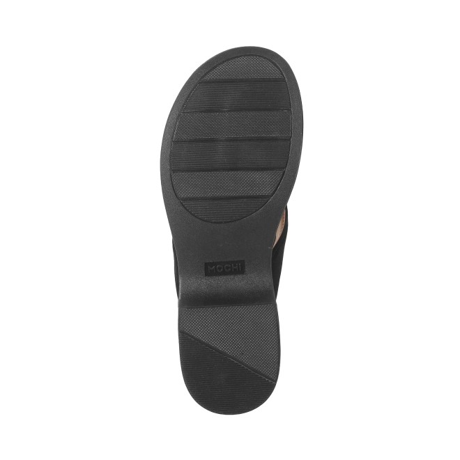 Mochi Women Black Casual Slip Ons (SKU: 32-608-11-36)