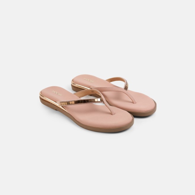 Mochi Women Peach Casual Slippers (SKU: 32-611-80-36)