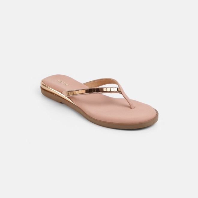 Mochi Women Peach Casual Slippers (SKU: 32-611-80-36)