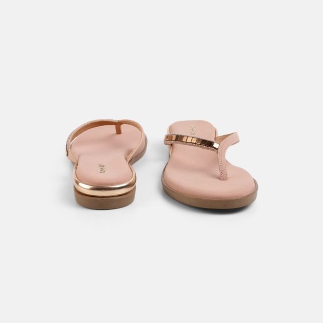 Mochi Women Peach Casual Slippers (SKU: 32-611-80-36)