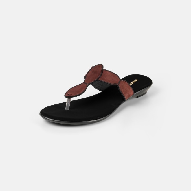 Mochi Women Brown Casual Slippers (SKU: 32-612-12-36)