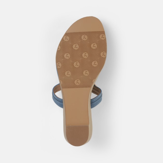 Mochi Women Blue Casual Slippers (SKU: 32-789-45-36)