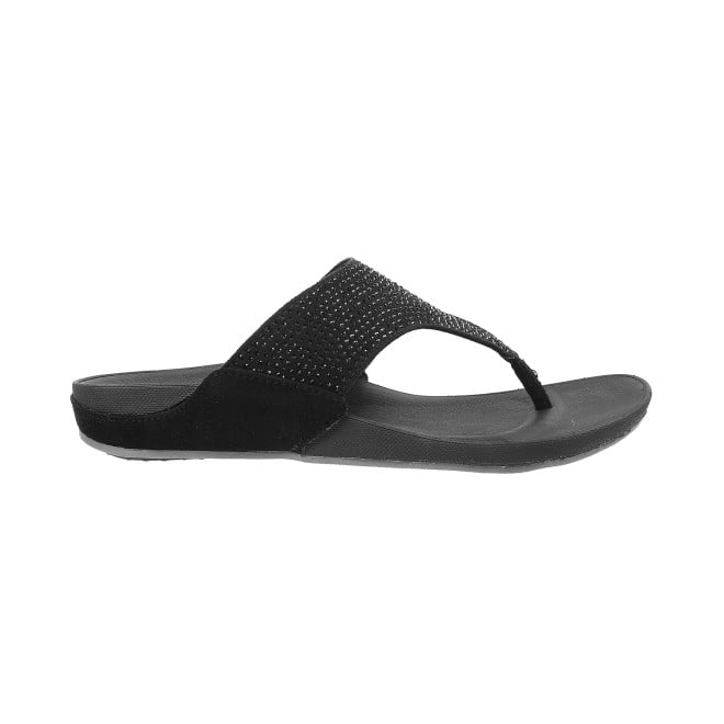 Mochi Women Black Casual Slippers (SKU: 32-800116-11-38)