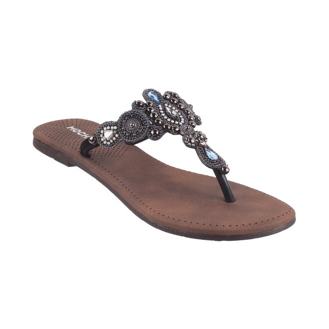 Women Black Casual Slippers