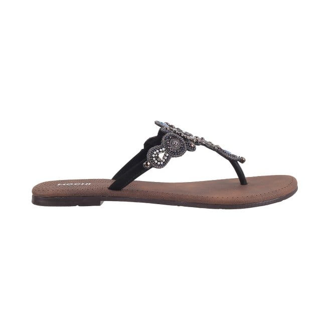 Mochi Women Black Casual Slippers (SKU: 32-800571-11-37)