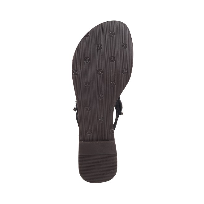 Mochi Women Black Casual Slippers (SKU: 32-800571-11-37)