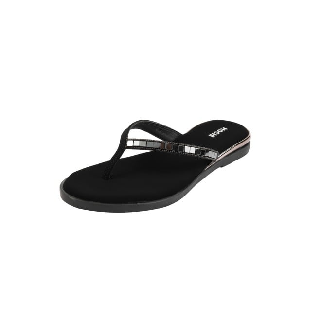 Mochi Women Black Casual Slippers (SKU: 32-800611-11-36)