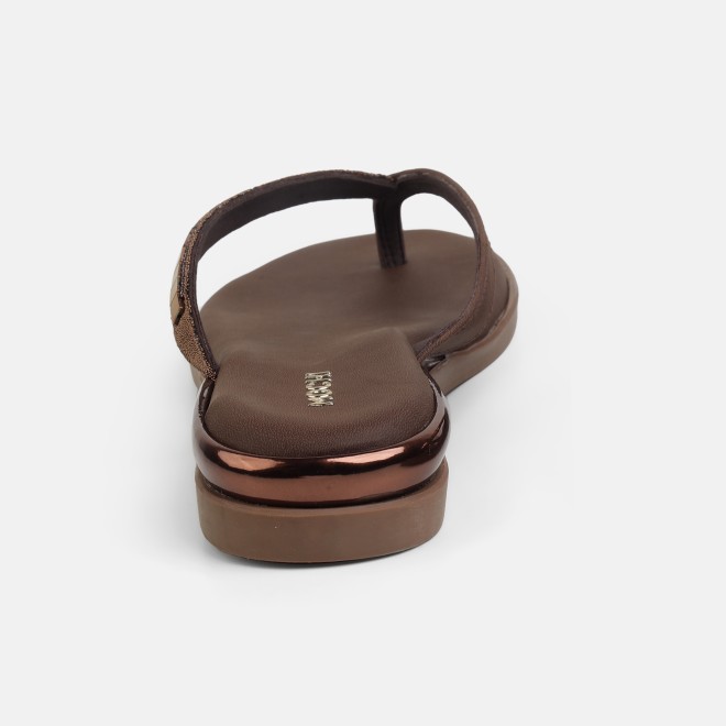 Mochi Women Brown Casual Slippers (SKU: 32-800611-12-36)