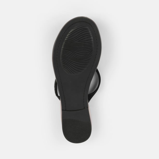 Mochi Women Black Casual Slippers (SKU: 32-800611-11-36)