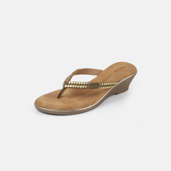 Mochi Women Gun-metal Casual Slippers (SKU: 32-801167-29-36)