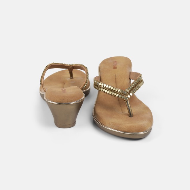 Mochi Women Gun-metal Casual Slippers (SKU: 32-801167-29-36)