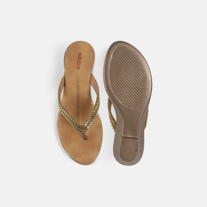 Mochi Women Gun-metal Casual Slippers (SKU: 32-801167-29-36)