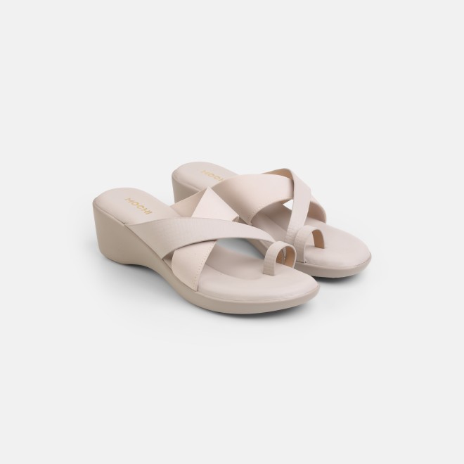 Mochi Women Grey Casual Slip Ons (SKU: 32-801176-14-36)