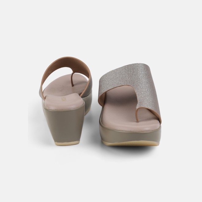Mochi Women Peach Casual Slip Ons (SKU: 32-801277-80-36)